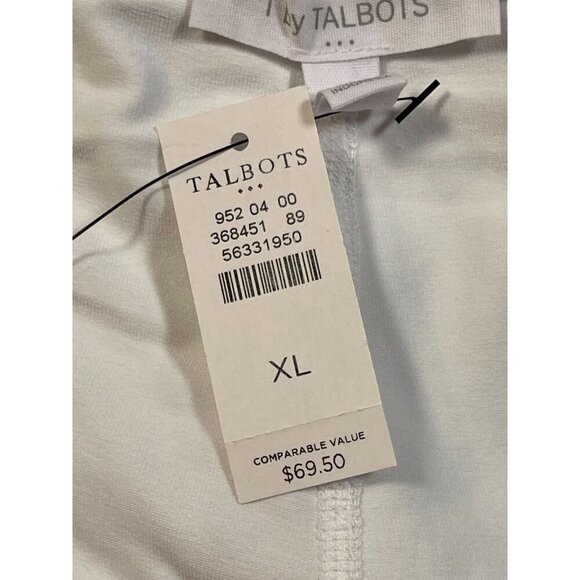 T by Talbots Everyday Stretch Skort Watercolor Paisley NWT Size XL - Picture 7 of 10